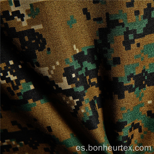 Tela de camuflaje militar Woodland TC Ripstop Blend